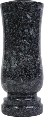 Produktbild von Grab-Vase aus Granit Azul Noche