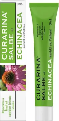 Produktbild von Curarina Salbe mit Echinacea Regeneration & Repair für trockene Haut, 50 ml Salbe