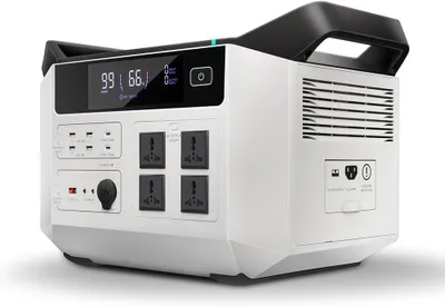 Image de Station d'alimentation portable de 2000 W avec batterie de 1872 Wh pour le stockage d'énergie mobile et les activités de camping