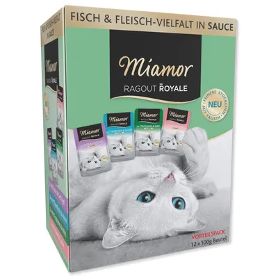 Produktbild von Miamor 100gx12x4 Ragout Royale Sauce Multipack Portionsbeutel
