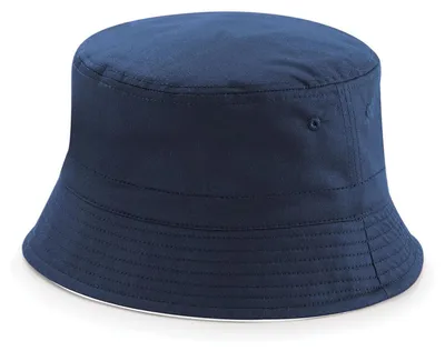 Produktbild von Beechfield - Schlapphut wendbar für Herren/Damen Uni FK1567 (S-M) (Dunkelblau/Weiß)