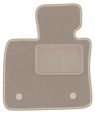 Image de Tapis conducteur en moquette pour BMW X5 E70 2006-2013 (SUV) – 1 pièce, beige, sur mesure – Wielganizator LUX – version W0922