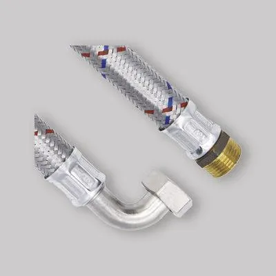 Obrázok produktu pre Ohybná antivibračná hadica s ohybom 60 cm – M 1" x F 1"