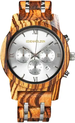 Produktbild von Edenhölzer Herren Armbanduhr Chronograph Hardlex Anegada Datumsanzeige