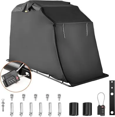 Produktbild von Famanu Motorradhülle wasserdicht - 270 x 105 x 155 cm, UV-beständig und wetterfest
