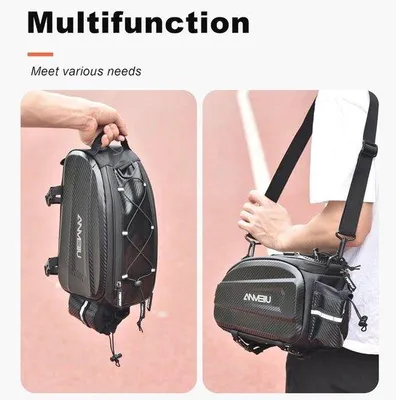 Productafbeelding van Famanu fietstas - waterdicht - 6 liter. Een praktische bagageoplossing voor fietsen