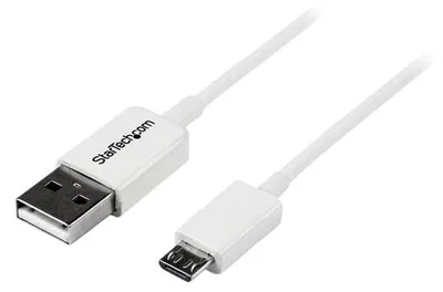 Immagine prodotto di StarTech.com Cavo micro USB bianco 0,5 m - A a Micro B