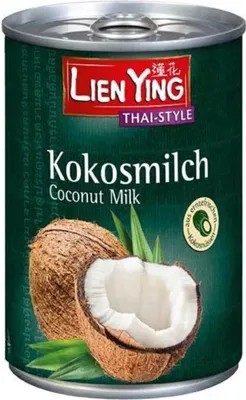 Produktbild von Lien Ying Kokosmilch, 400ml