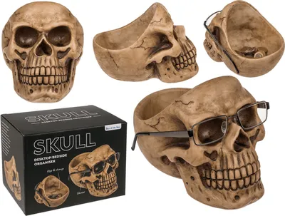 Produktbild von OOTB Totenkopf-Organizer mit Brillenhalter und