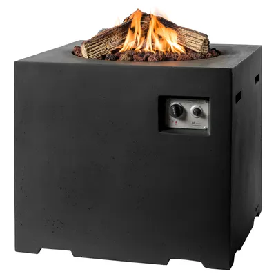 Produktbild von MANIA Feuertisch quadratisch Lounge & Dinning schwarz