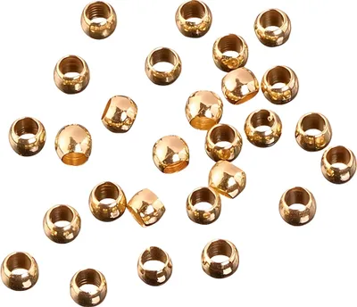 Produktbild von KNORR PRANDELL Quetschperlen Ø 25 mm aus Messing-Schmelz goldfarben