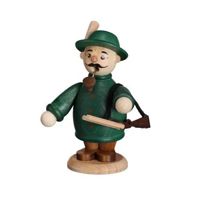 Produktbild von Räucherfigur Jäger mit Gewehr H= 13cm NEU