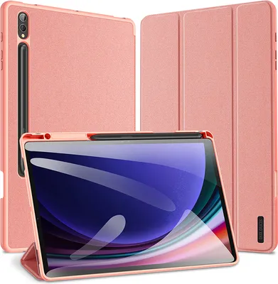 Produktbild von Hülle für Galaxy Tab S10 Plus/S9 Plus/S9 FE Plus, Dux Ducis Domo, Rosa