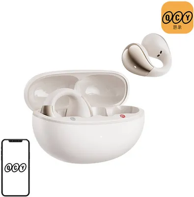 Produktbild von QCY Crossky Clip T33 Kopfhörer (weiß)