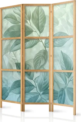 Obrázek produktu pro Japonský květinový paraván 135x172 cm 3dílný šedý
