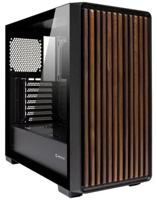 Immagine prodotto di UNYKAch UK121804, Midi Tower, PC, Nero, Legno, ATX, EATX, Micro ATX, ABS (acrilonitrile-butadiene-stirene), SGCC, Vetro temperato, Legno, Gaming