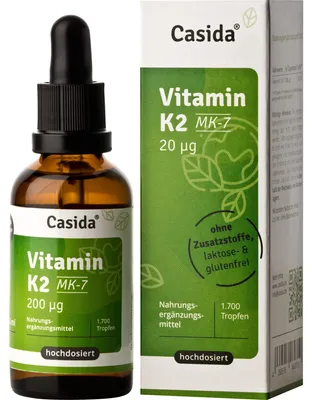 Immagine prodotto di Vitamina K2 gocce Mk7 vegan 50 ml
