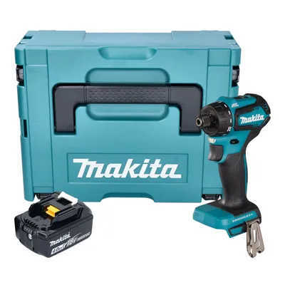 Produktbild von Makita DDF 083 M1J Akku Bohrschrauber 18 V 40 Nm 1/4'' Brushless + 1x Akku 4,0 Ah + Makpac - ohne Ladegerät