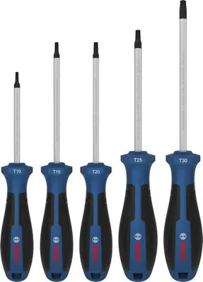 Produktbild von Schraubendreher-Set TX, 5-tlg.
