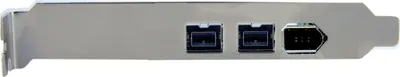 Obrázek produktu pro StarTech.com PEX1394B3, PCIe, Firewire 800 / 400, PCIe 1.1, Zelená, 149905 h, Texas Instruments - XIO2213B