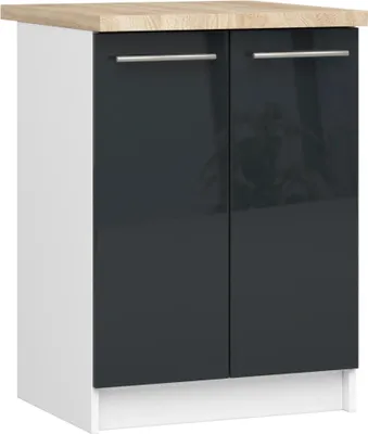 Produktbild von AKORD Furniture Factory KS0POLIBIAGRAFPOL007, 2 Tür(en), 2 Regale, Weiß, Drehtür, 16 mm, 460 mm