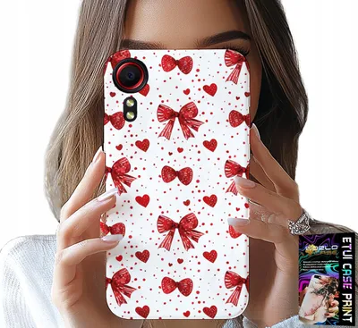 Produktbild von Fall Für Samsung Galaxy Xcover 7 - Rote Schleife Mode-Designs