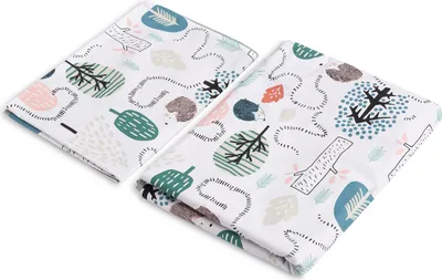 Image de SENSILLO Ensemble de literie pour enfants, coton Oreiller, hérisson