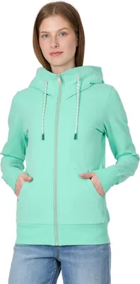 Produktbild von Ragwear Neskia Zip B - Damen Sweatjacke, Größe:S, Farbe:lagoon green