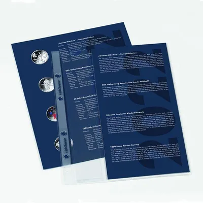 Produktbild von Nachtrag 2022 für Vordruckalbum Dt. 20-Euro-Gedenkmünzen