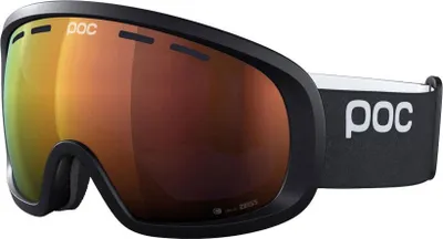 Produktbild von POC Fovea Mid, Schwarz, Polyurethan, Unisex, Sphärisches Brillenglas, Schwarz, Orange