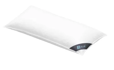 Produktbild von Spessarttraum Kissen Blue, 40x80cm, Füllung: 100 % Federn, Bezug: 100 % Baumwolle