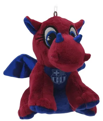 Productafbeelding van Cyp FC Barcelona sleutelhanger, rood. Rood, one size