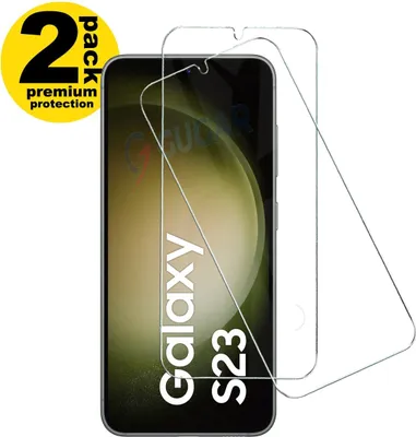 Produktbild von 2x Samsung Galaxy S23 5G - Panzerglas - Vollkleber! Panzerfolie Schutzglasfolie Displayschutzglas Echt Glas Schutz Folie Display Glasfolie 9H 2 Stück