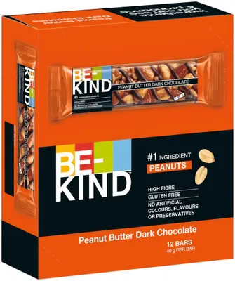 Produktbild von BE-KIND Peanut Butter Dark Chocolate 6x12x40g