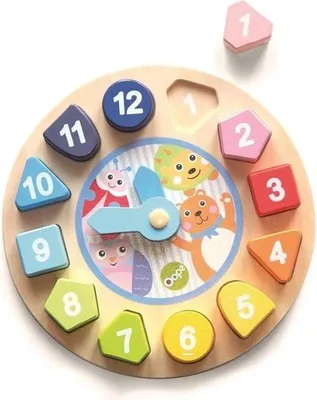 Image de Horloge en bois - Oups