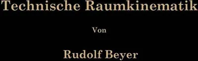 Produktbild von Technische Raumkinematik
