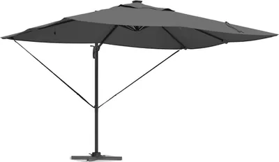 Obrázok produktu pre Slnečník Antracit 352 x 251 x 265 cm Polyester a hliník