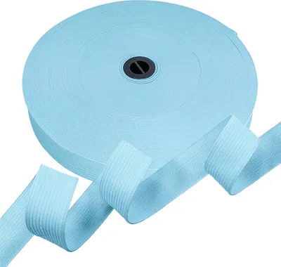 Produktbild von 25m Gummiband Gummilitze 20mm flach gestrickt Stretch Elastisch in 19 Farben