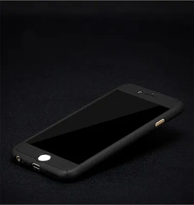 Produktbild von Handyhülle Schutzhülle für Huawei P9 Lite Full Case Cover Displayschutz 360 Schwarz