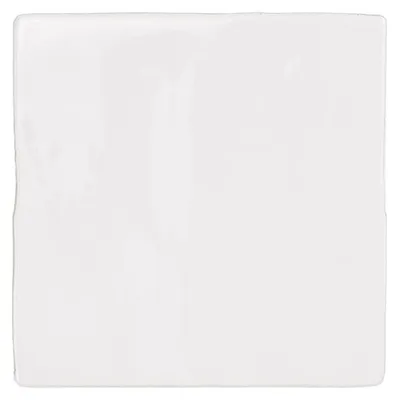 Produktbild von Fliese Kea Weiß Weiß Glänzend | 13x13 cm | 0.642 m²/s
