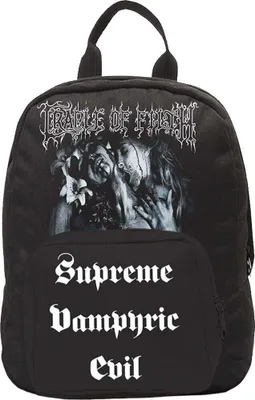 Produktbild von Cradle Of Filth Supreme Vampiric Evil Rucksack Black
