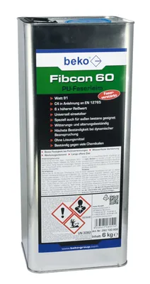 Produktbild von Fibcon 60 PolyurethanFaserleim 6 kg Blechkanister