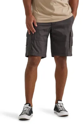Productafbeelding van Lee heren cargo shorts, model Extreme Motion Carolina, kleur: mortelgrijs, maat: 29
