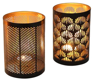 Produktbild von Orientalisches Windlicht Lucca 2er Set