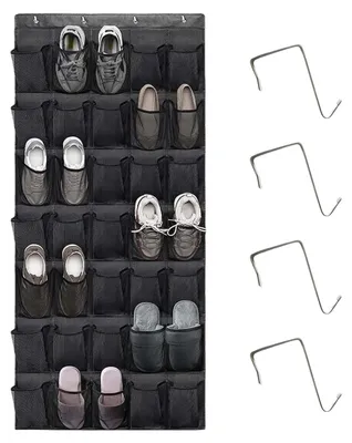Productafbeelding van TRANKIELO® - Hangorganizer met 35 vakken – Deurorganizer voor schoenen – Ruimtebesparende hangende opbergtas