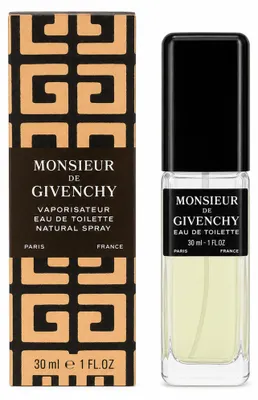 Obrázek produktu pro Givenchy Monsieur de Givenchy toaletní voda ve spreji, objem 30 ml, Obrázek vytvořený pomocí AI