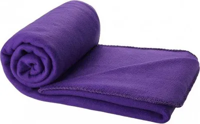 Obrázek produktu pro Fleece kostkovaný - fialový - polyester - 150 x 120 cm