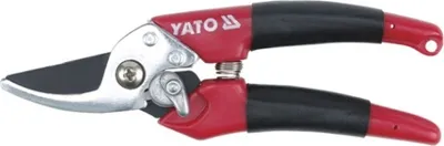 Obrázek produktu pro Yato YT-8805, Bypass, PVC, Černá, Oranžová, Uhlíková ocel, Černá/ocelová, 180 mm