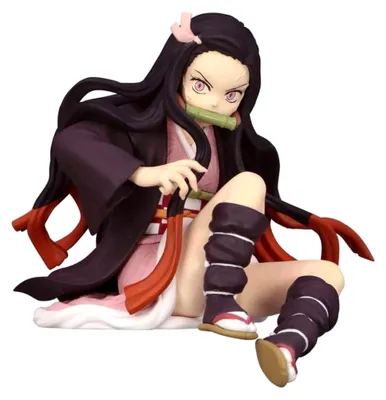 Produktbild von Demon Slayer – Kamado Nezuko – PVC-Nudelstopper-Figur, 10 cm