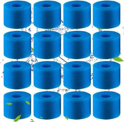 Productafbeelding van Set van 16 zwembadfilters van schuimfilter voor Intex type S1
